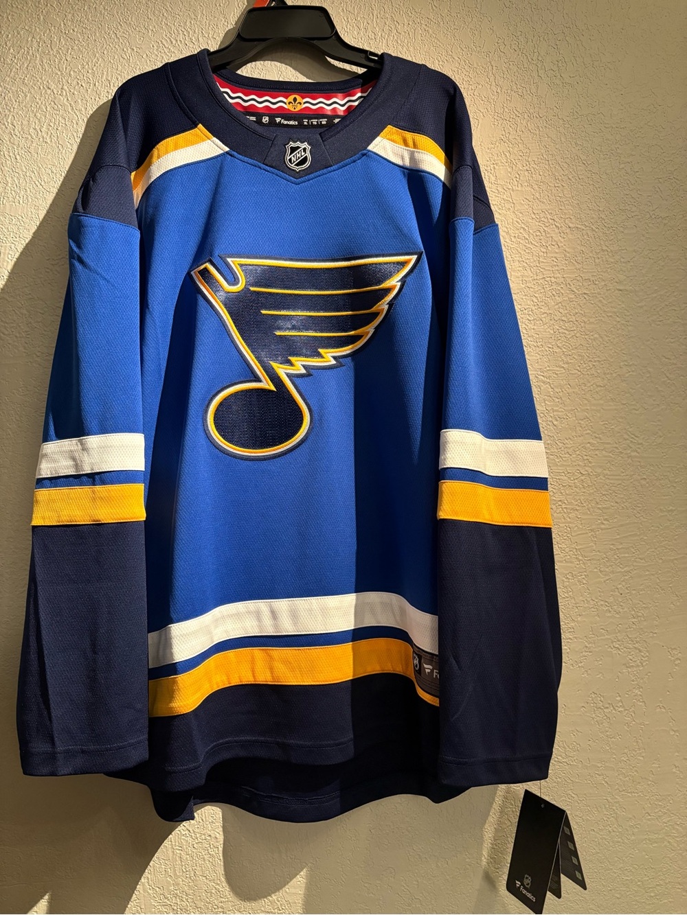 Fanatics St. Louis Blues Hockey Jersey - Blue & Yellow
